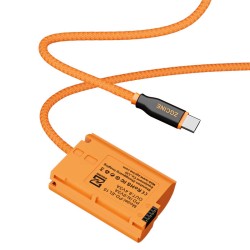 ZGCINE (USB-C) PD to EL15 for Nikon Dummy Battery Cable(braided wire)